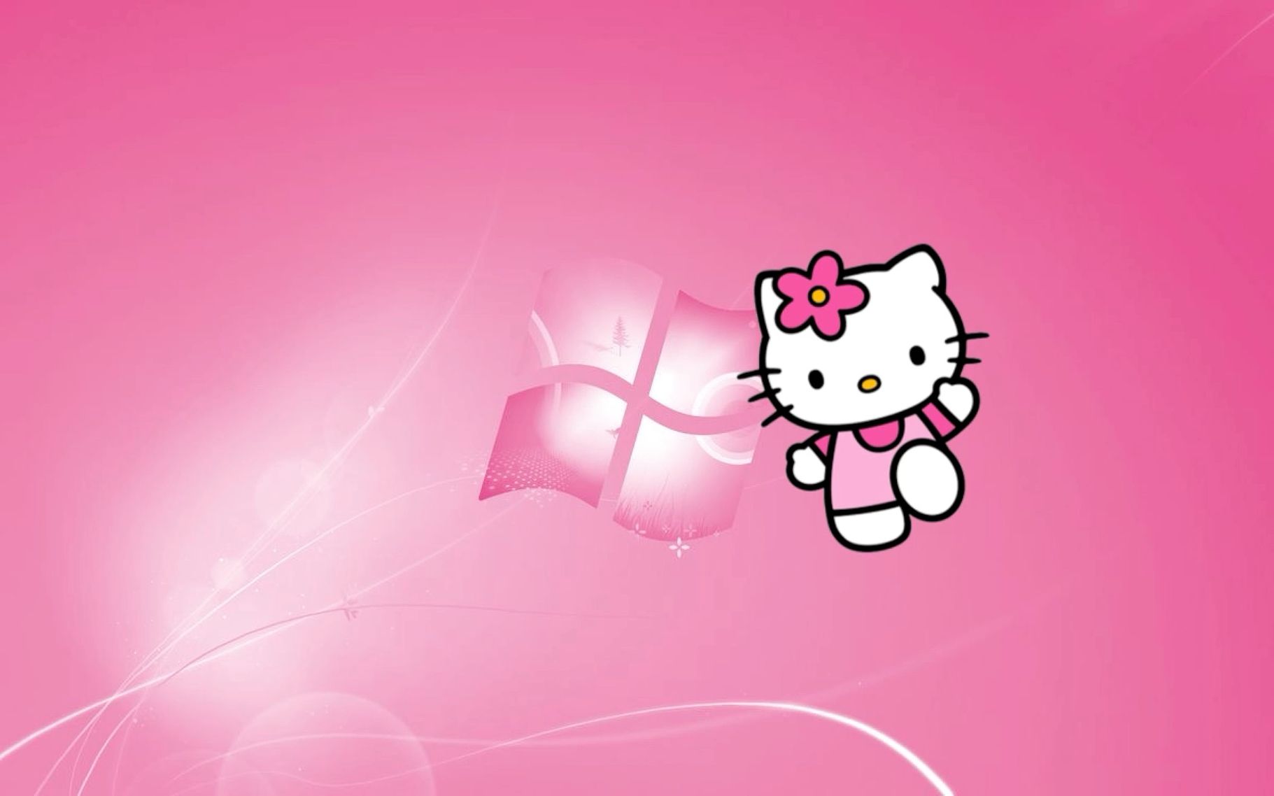 Wallpaper hello kitty laptop: adorable and whimsical designs