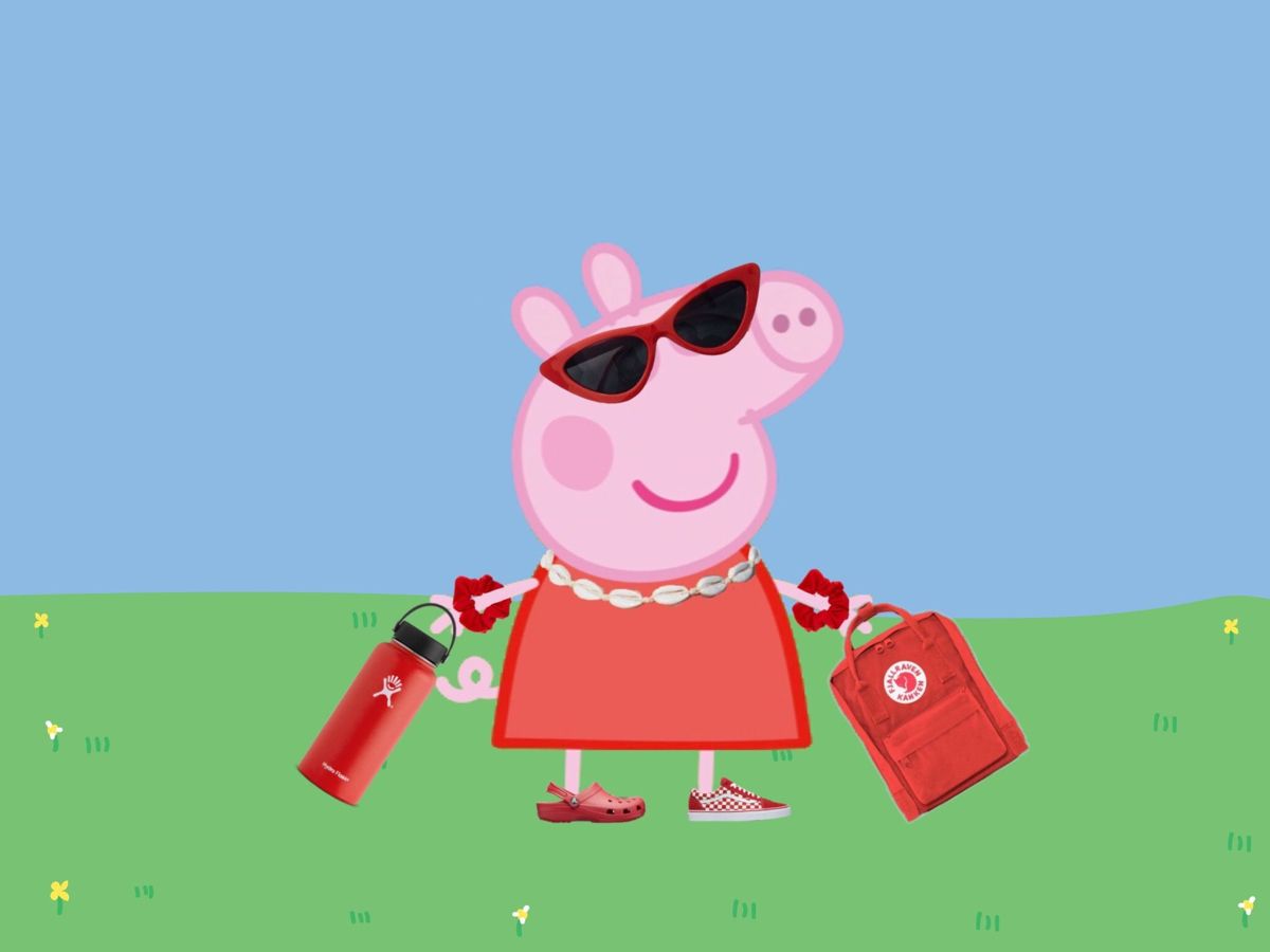 Haunting desktop peppa pig wallpaper for a cheerful desktop