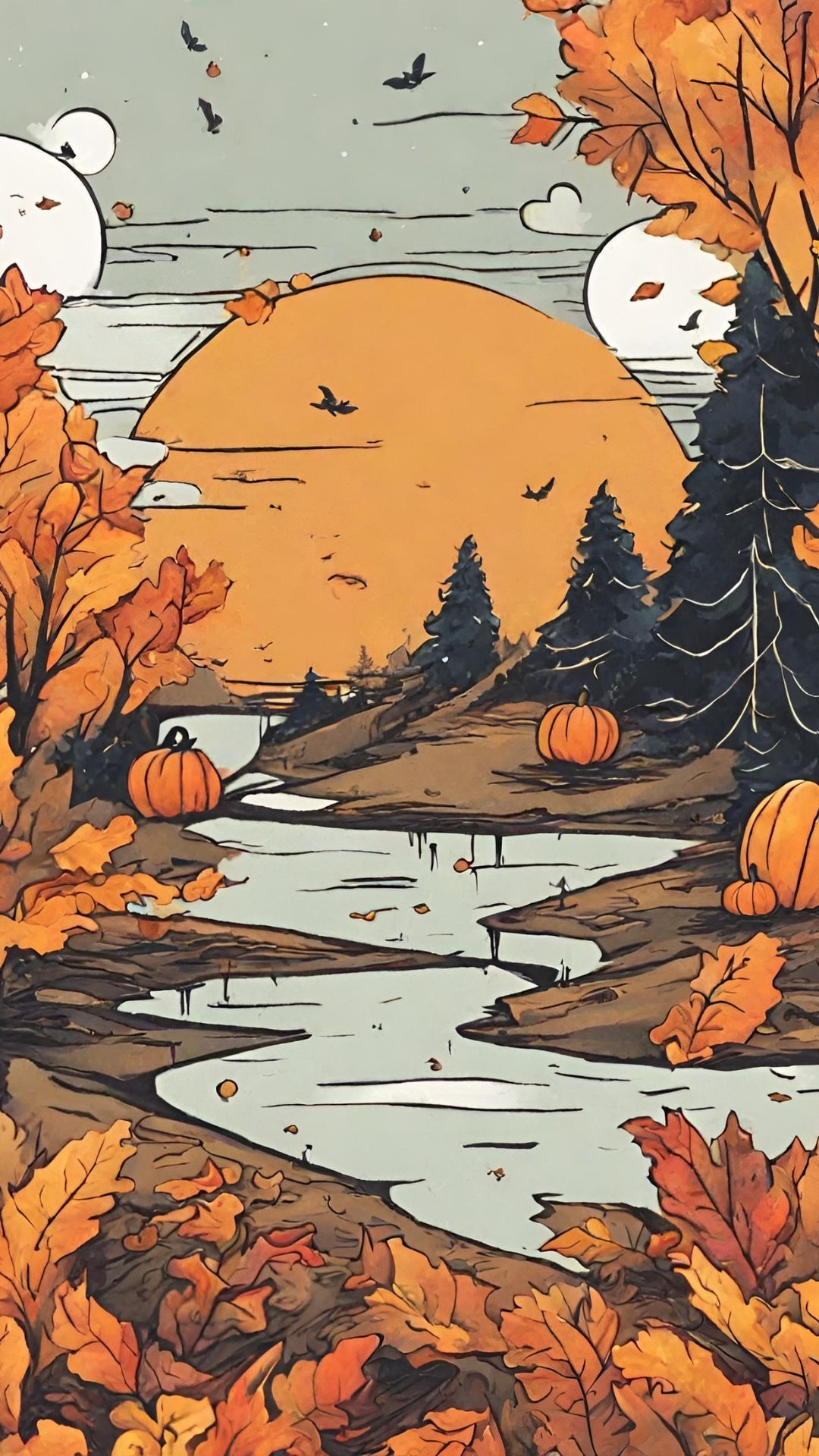 aesthetic halloween wallpaper laptop 0050