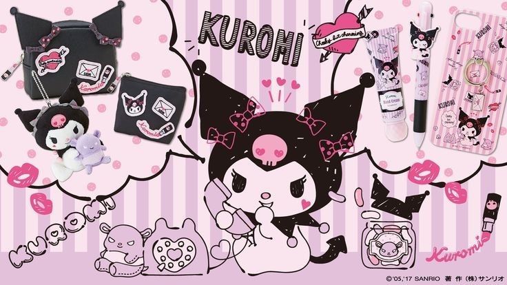 Kuromi wallpaper laptop: captivating designs for edgy aesthetics