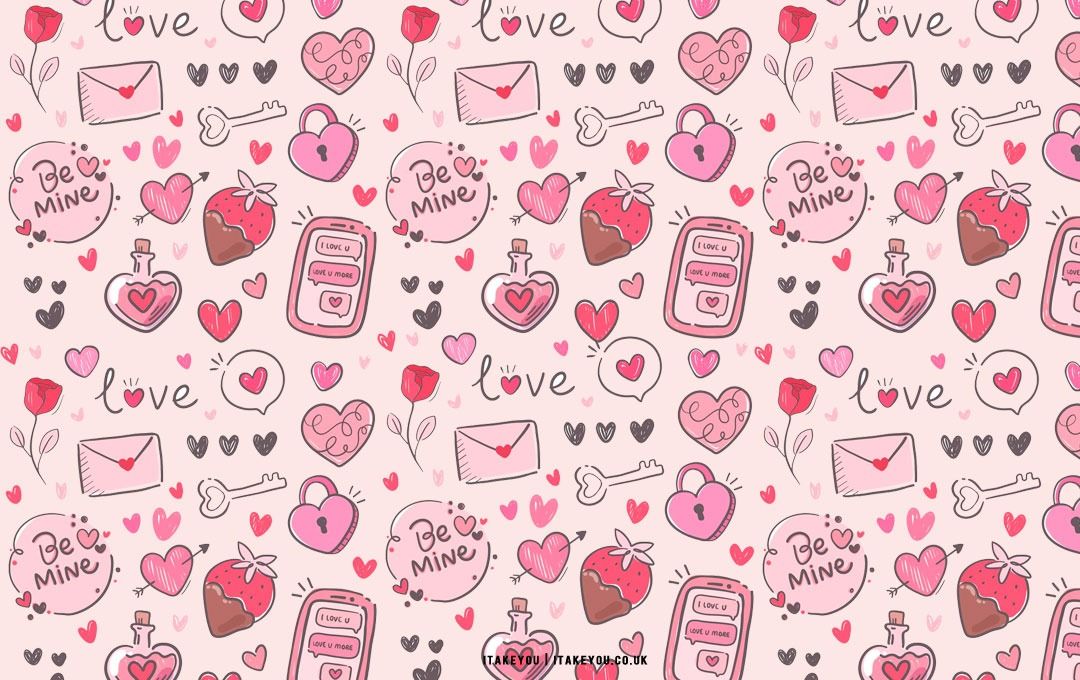 aesthetic valentines day wallpaper desktop 0042