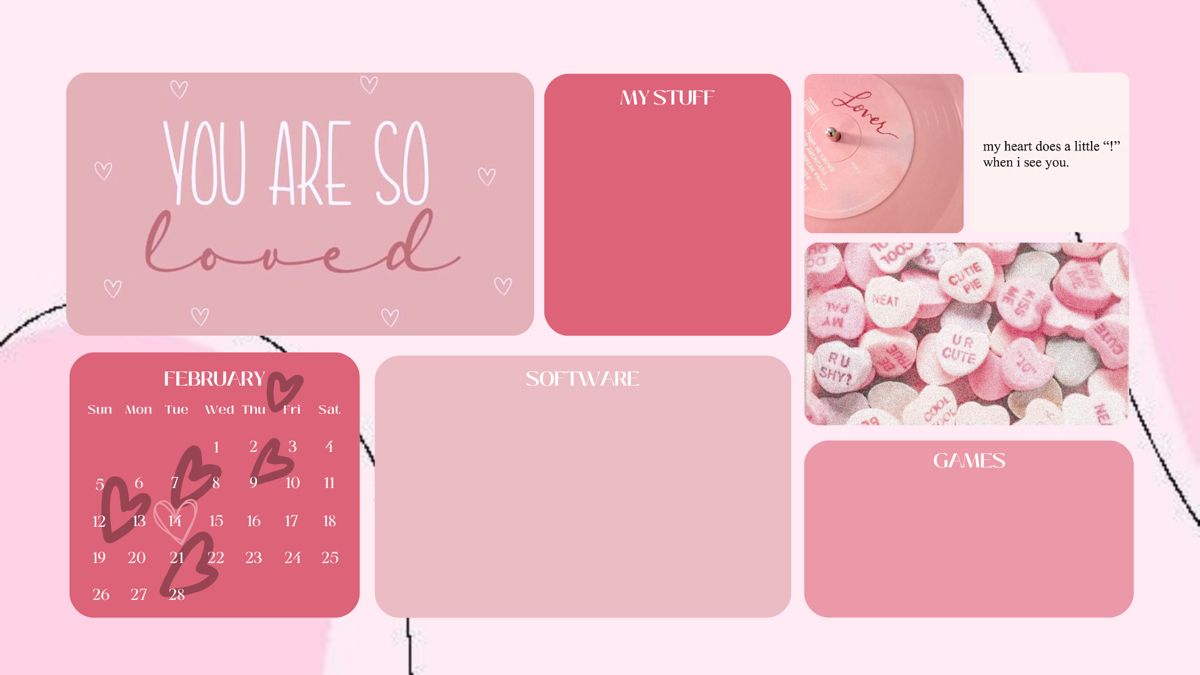 aesthetic valentines day wallpaper desktop 0085