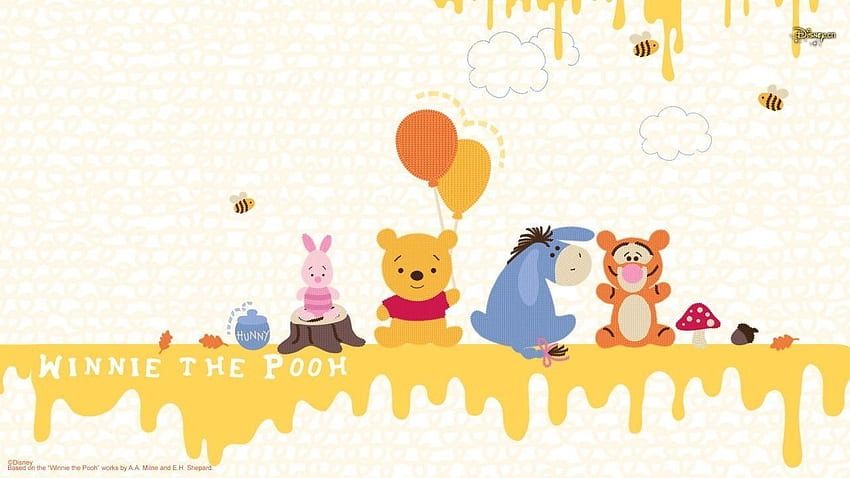 animated winnie the pooh desktop wallpaper