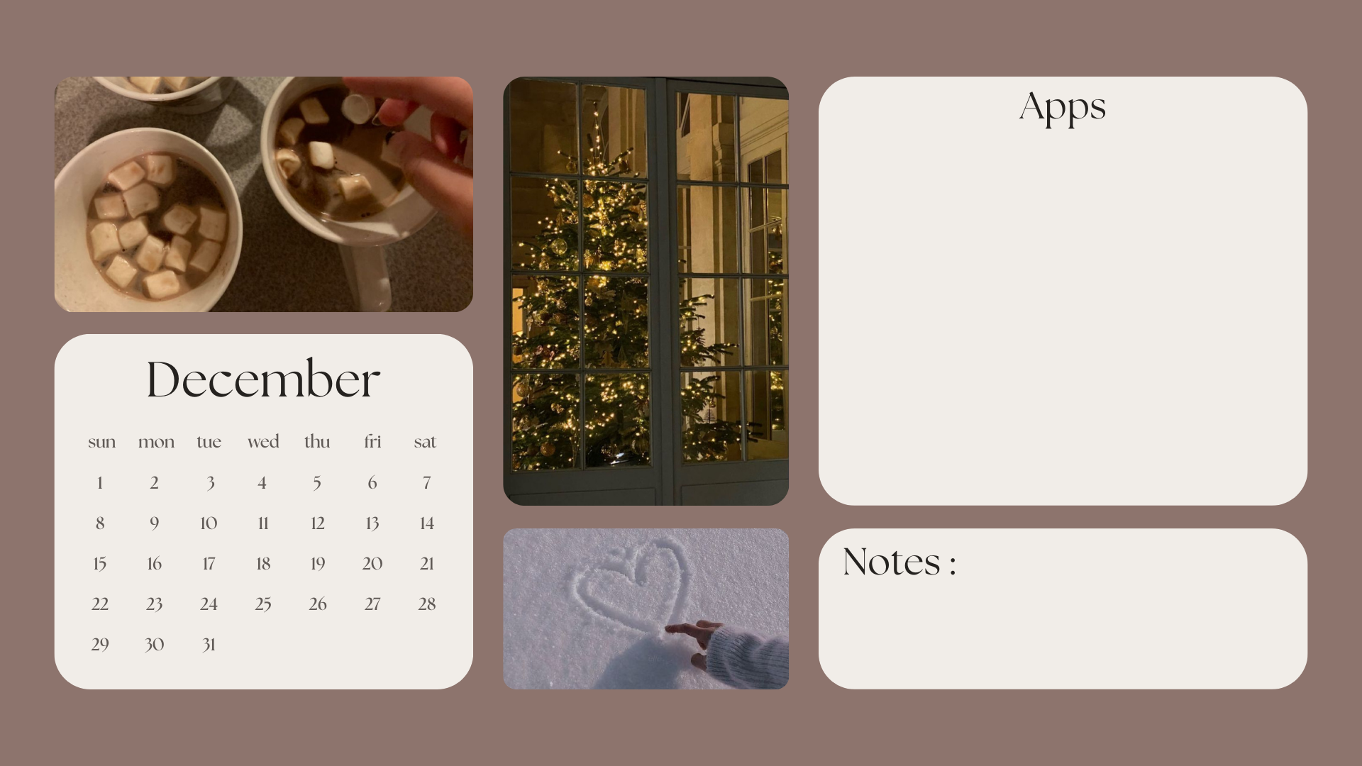 best december desktop wallpaper themes