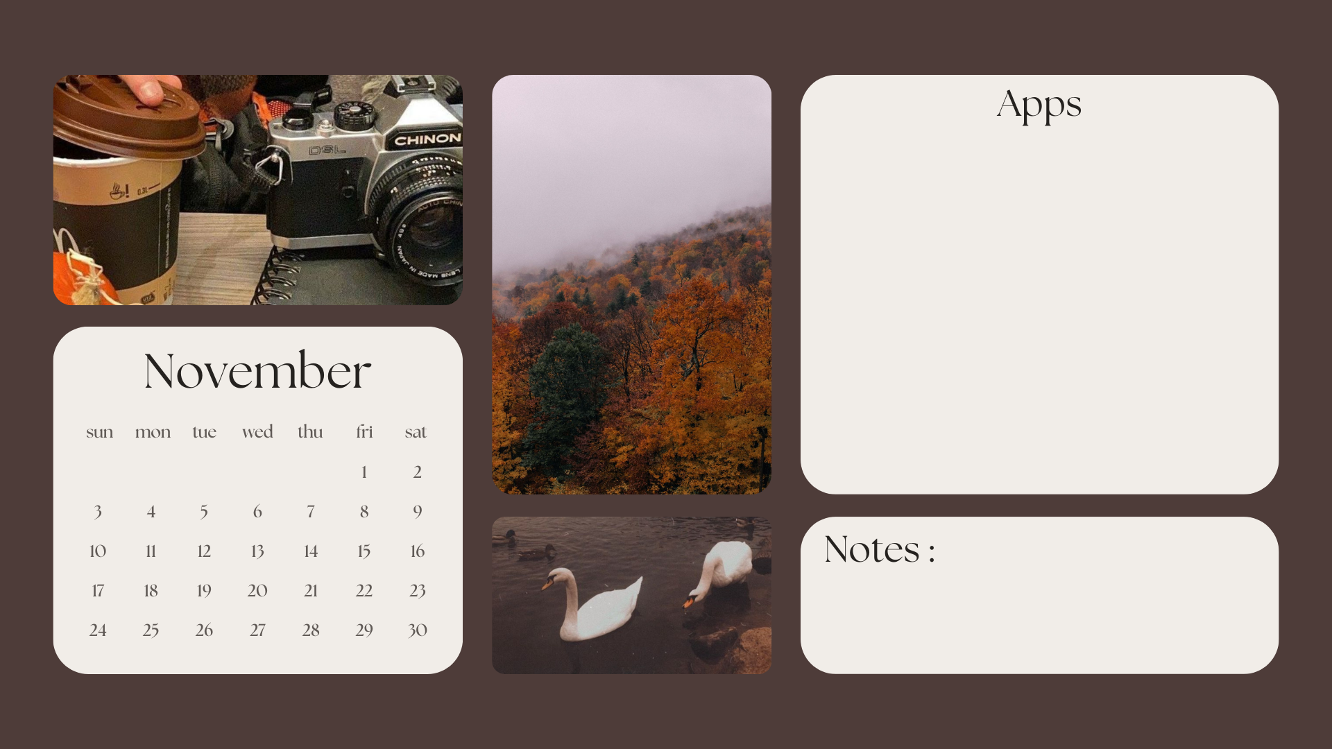 November desktop wallpaper: beautiful fall celebrations await