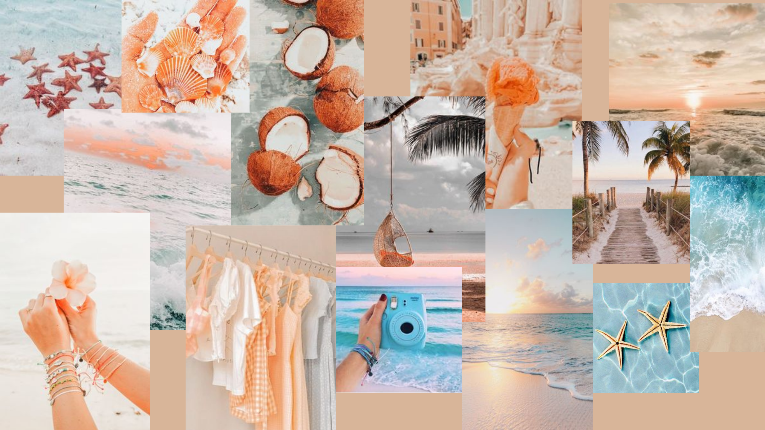 boho aesthetic summer desktop wallpaper 0055