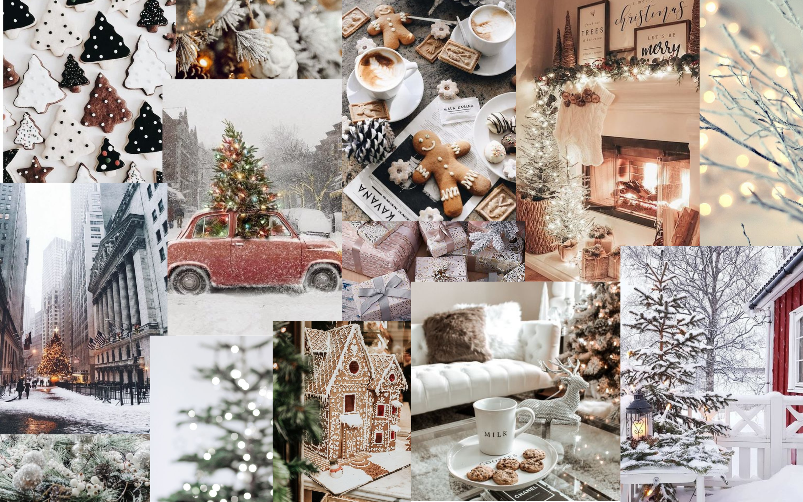 christmas collage wallpaper laptop 0037