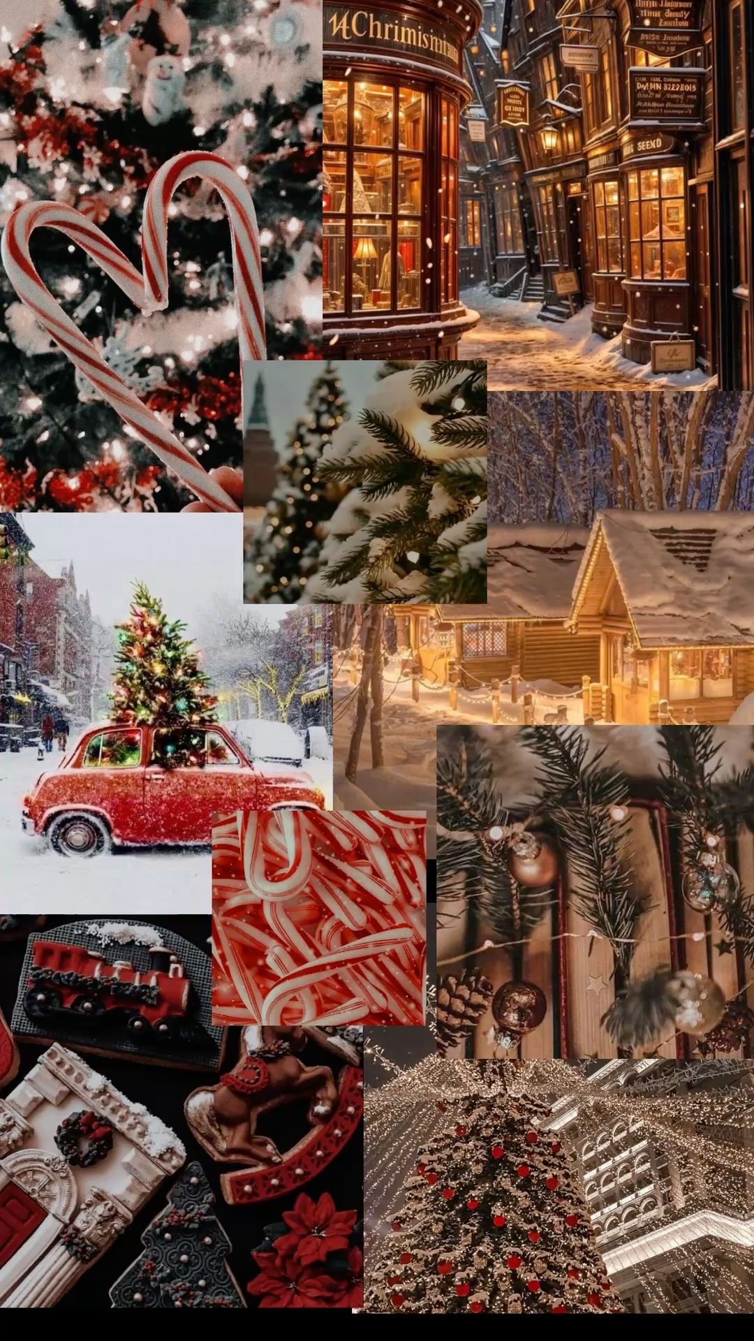 christmas collage wallpaper laptop 0068