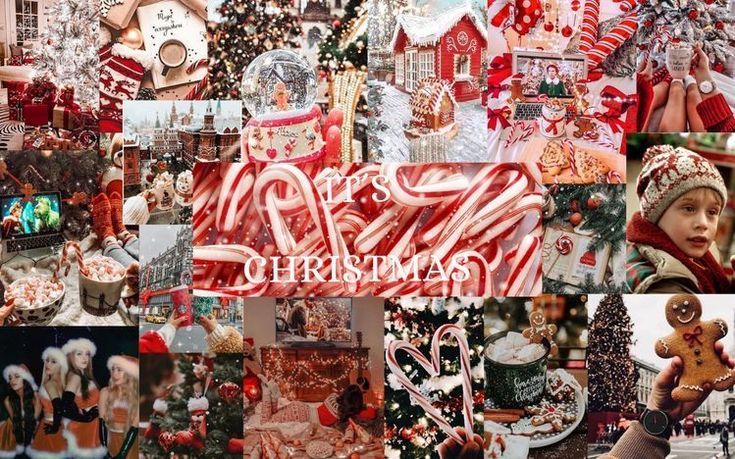 christmas collage wallpaper laptop 0071