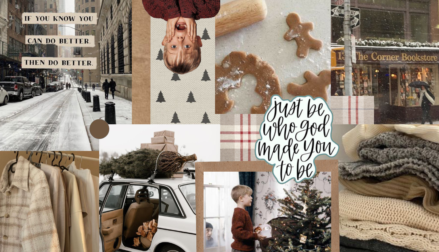 christmas collage wallpaper laptop 0075