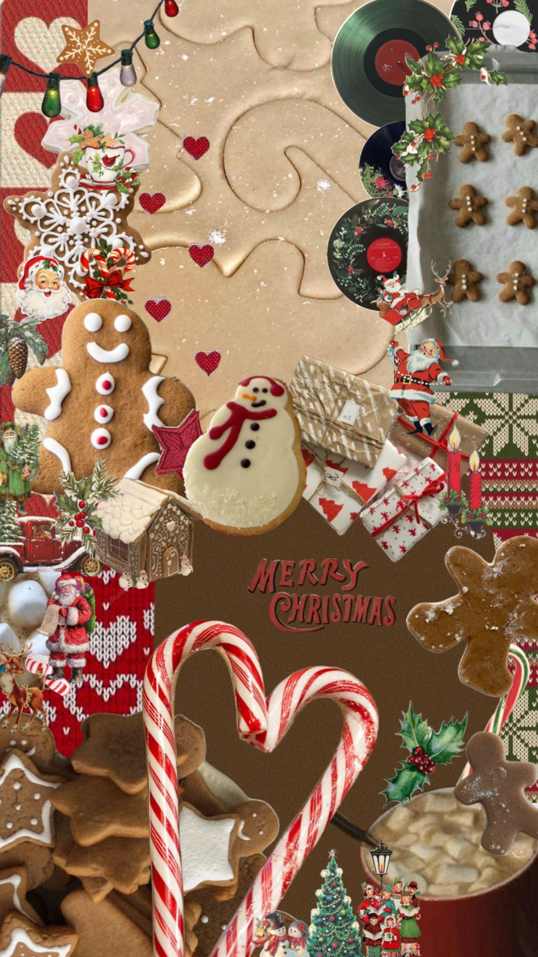 christmas collage wallpaper laptop 0081