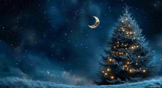 christmas tree wallpaper desktop 0041