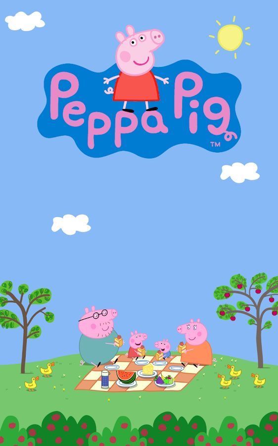 colorful desktop wallpapers of Peppa Pig