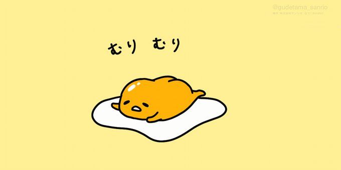 colorful gudetama desktop wallpaper designs