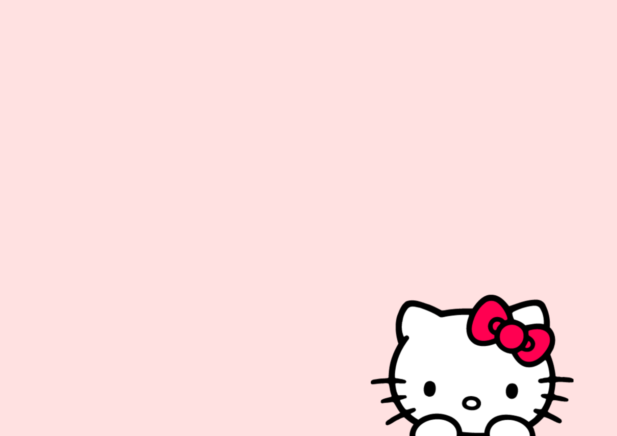 colorful hello kitty designs for screens