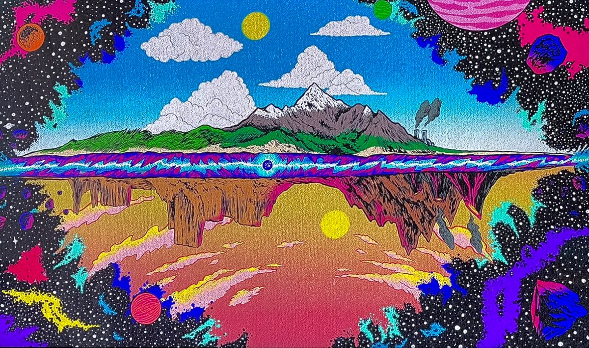 creative trippy wallpaper desktop inspiration