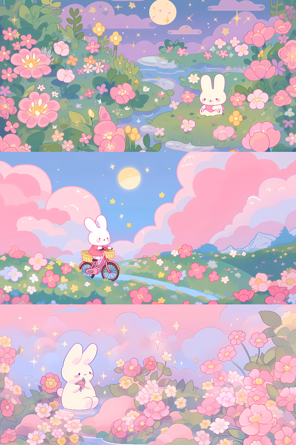 customizable kawaii wallpaper desktop features