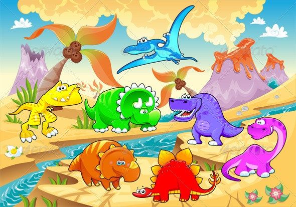 desktop cute dinosaur wallpaper 0034