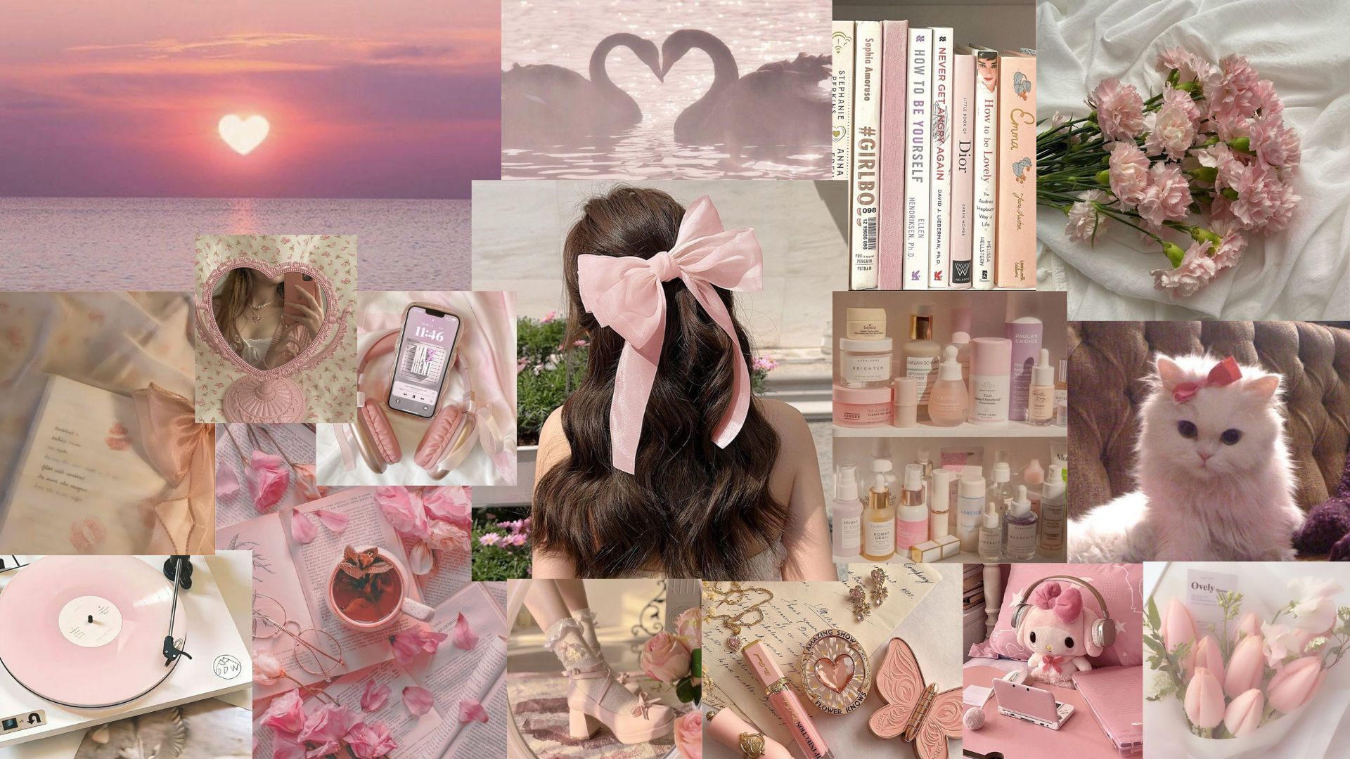 desktop pink aesthetic wallpaper 0030