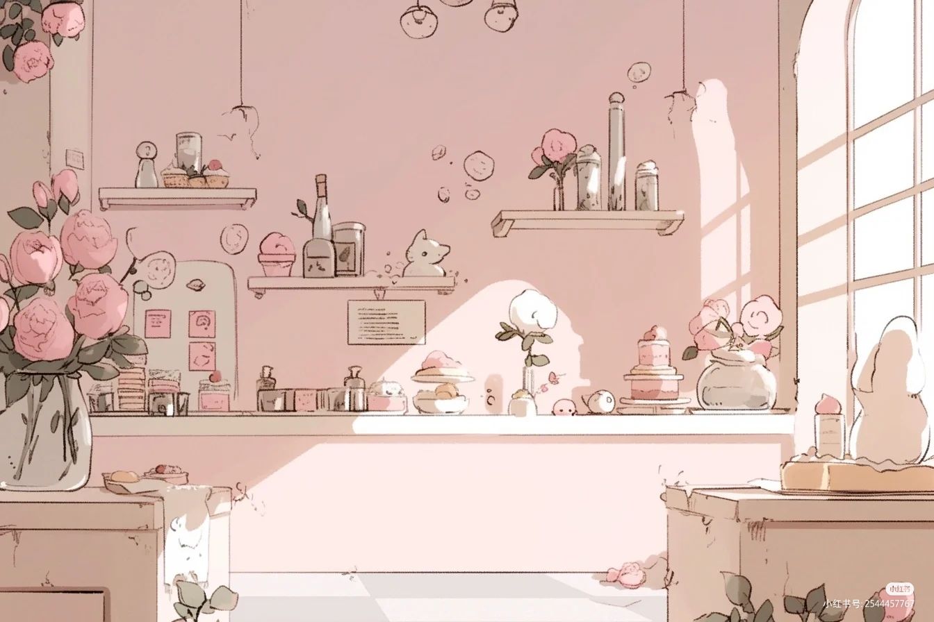 desktop pink aesthetic wallpaper 0045