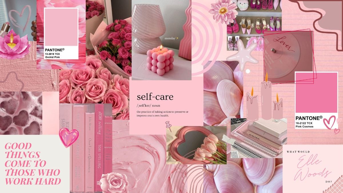 desktop pink aesthetic wallpaper 0060