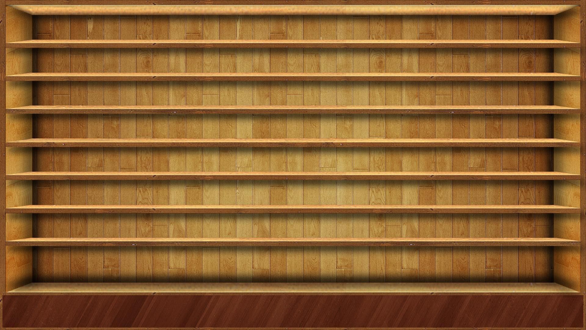 desktop shelf wallpaper 0040