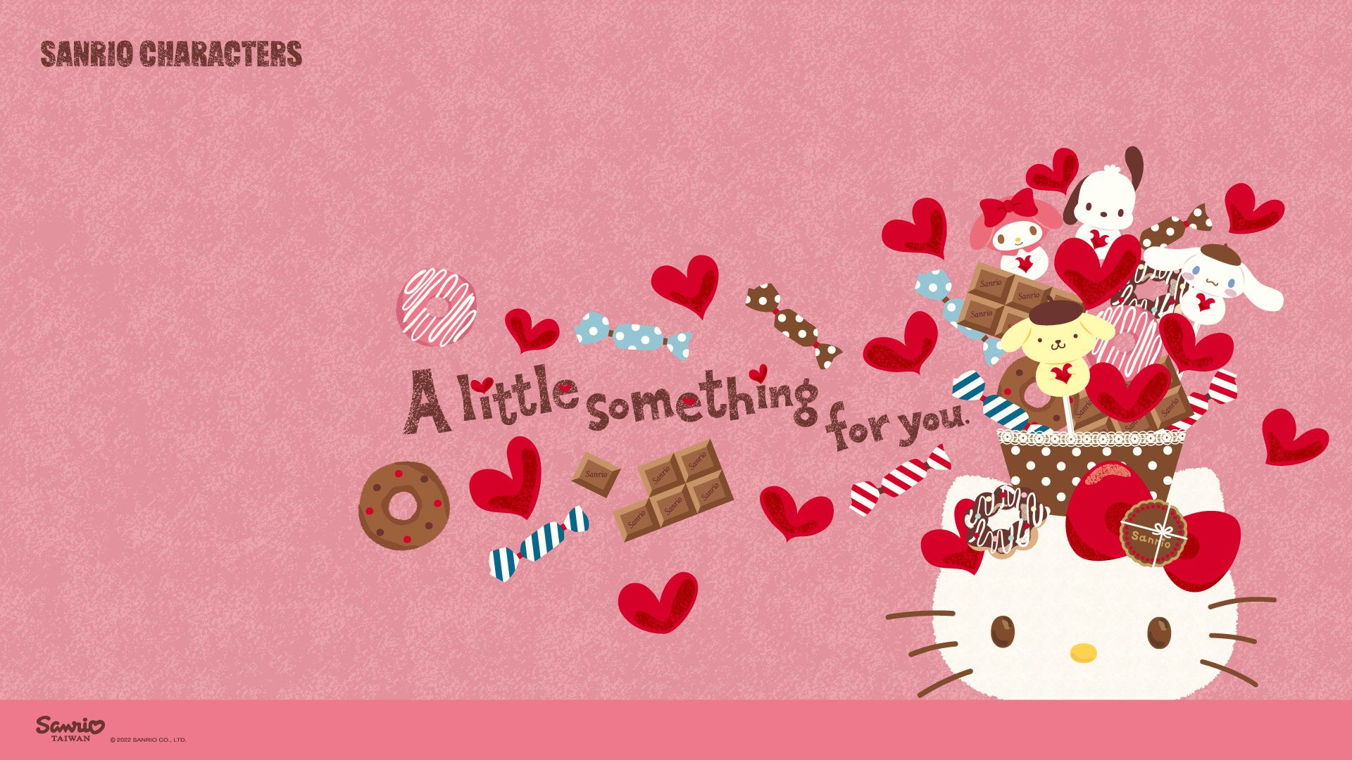 elegant high resolution hello kitty desktop wallpaper for girls