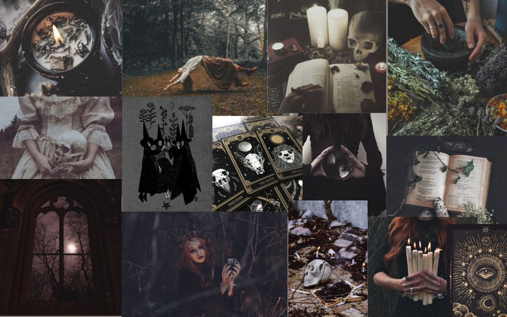 enchanting witch aesthetic desktop images