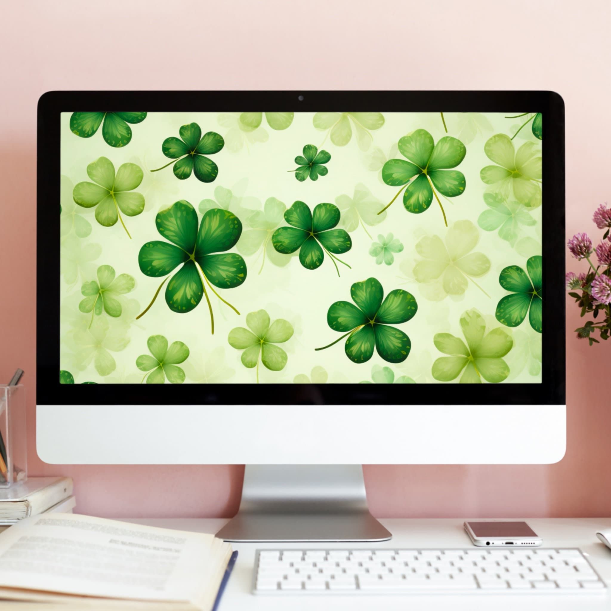 eye-catching St Patrick's Day desktop art