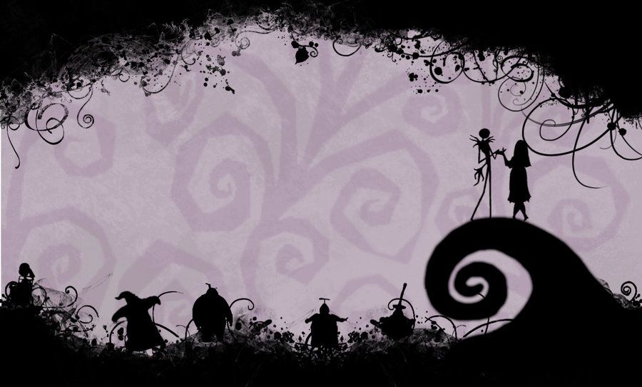 fantasy nightmare before christmas desktop wallpaper