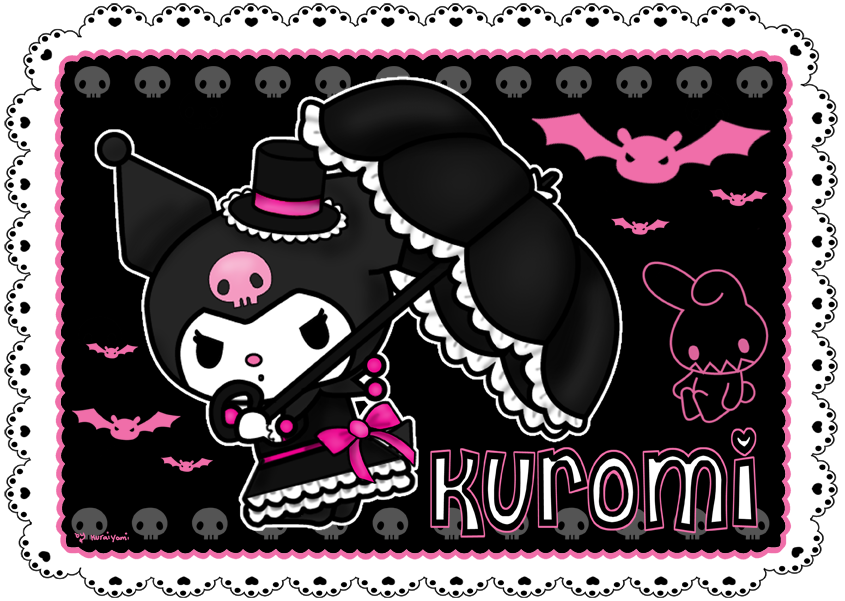 gothic kuromi wallpaper desktop 0023