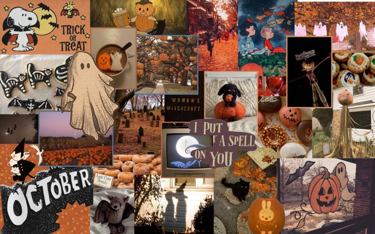 halloween aesthetic wallpaper desktop