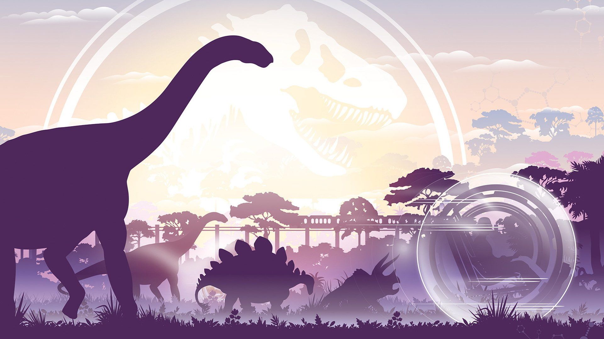 high-resolution dinosaur desktop wallpaper