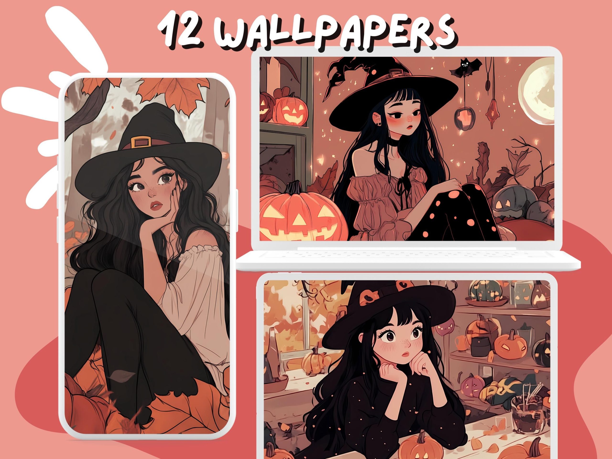 high resolution witchy desktop wallpaper 0023