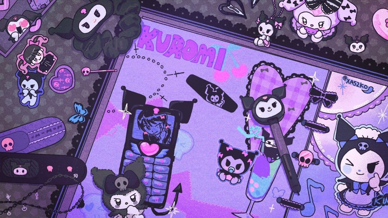 kuromi wallpaper laptop 0041