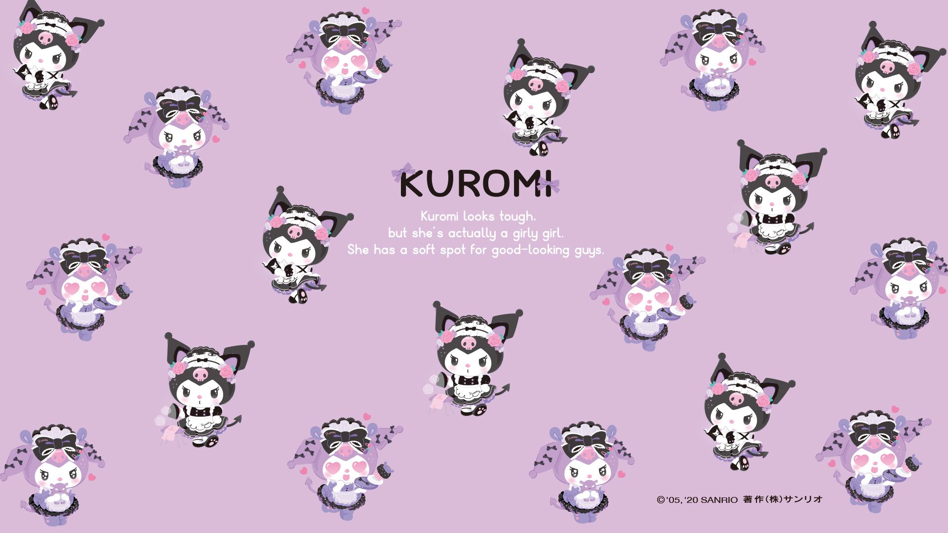 kuromi wallpaper laptop 0065