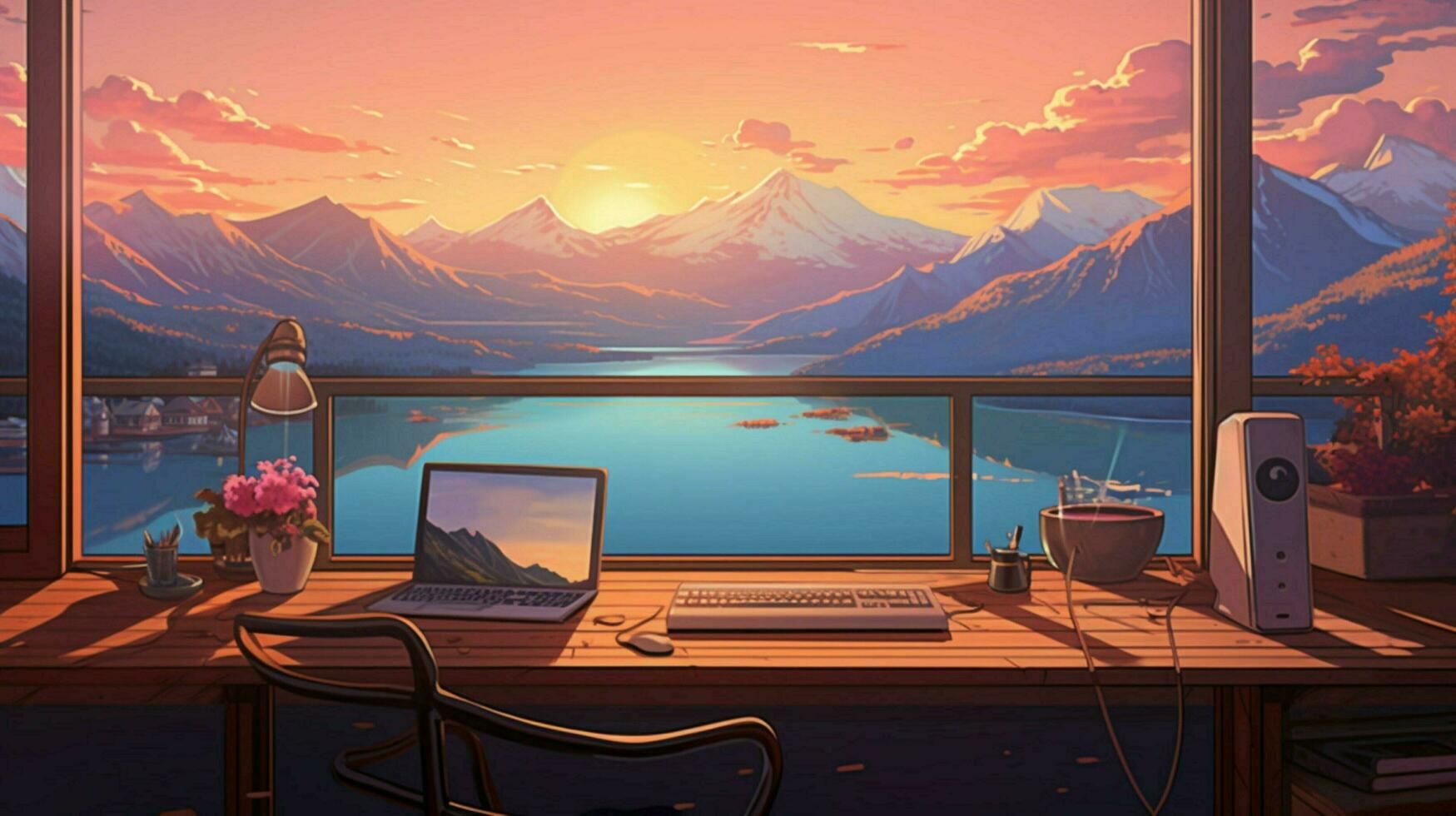 lofi desktop wallpaper 0048