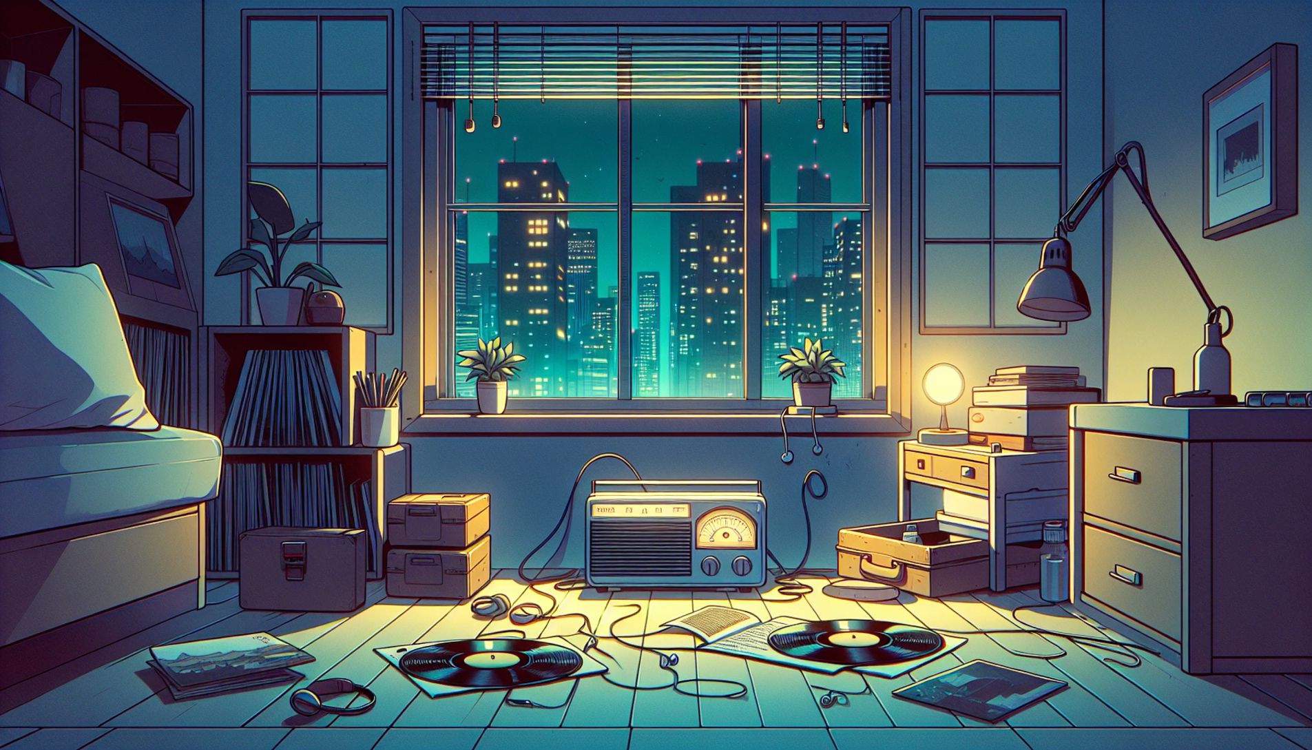 lofi desktop wallpaper 0070