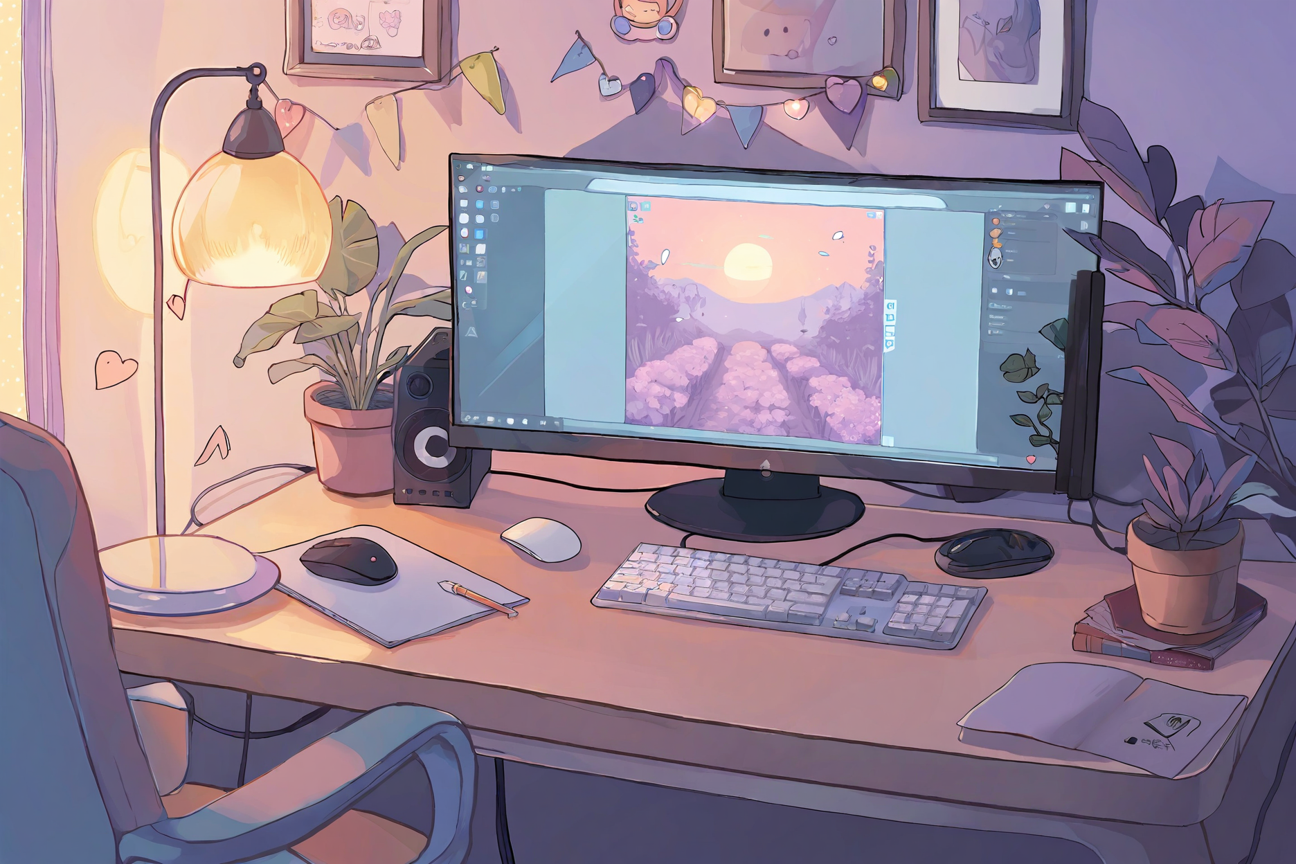 lofi desktop wallpaper 0083