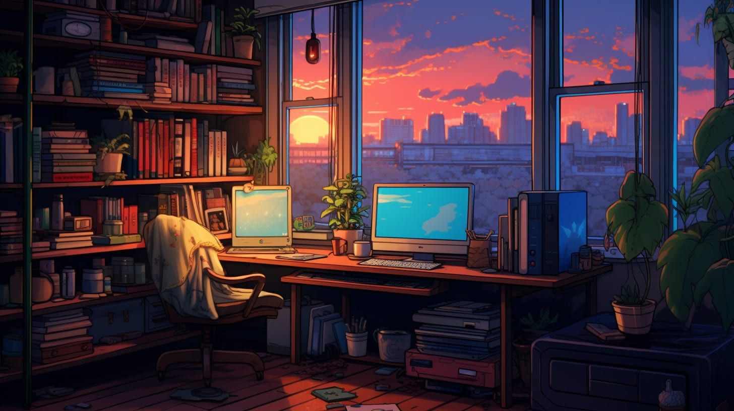 lofi desktop wallpaper 0099