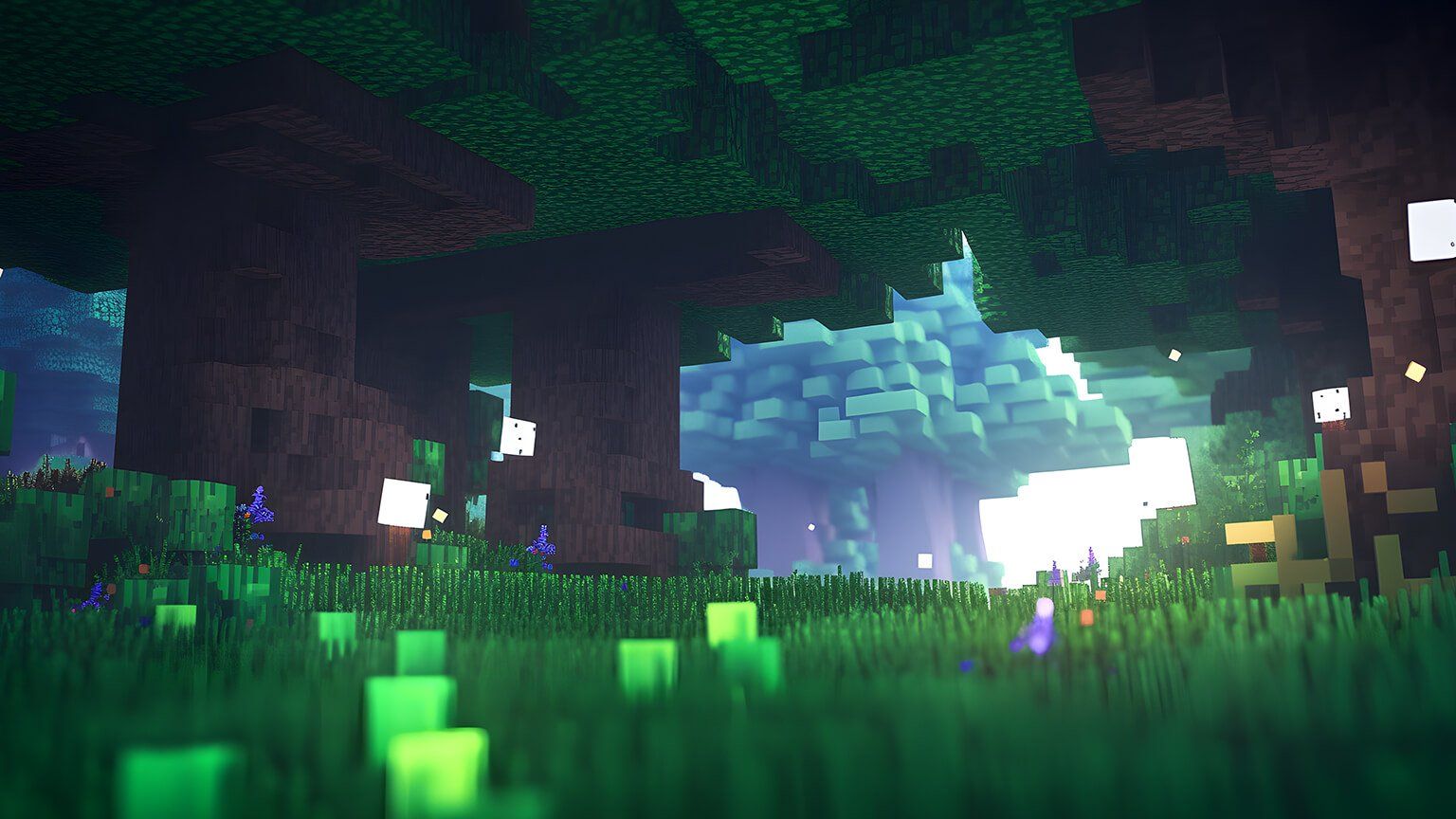 minecraft hd wallpaper