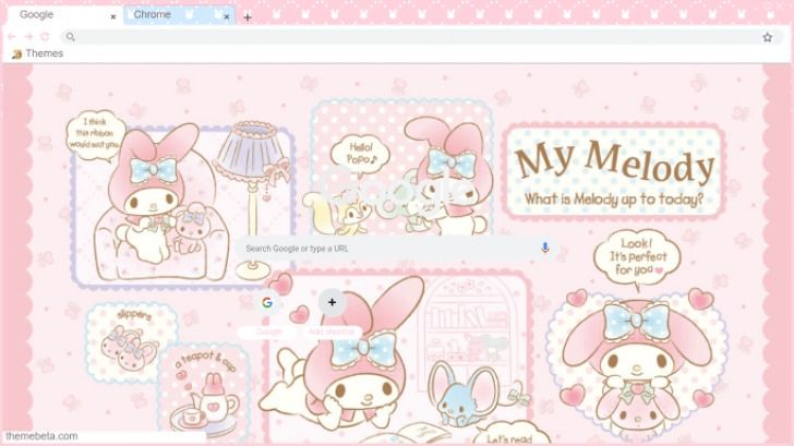 my melody wallpaper computer