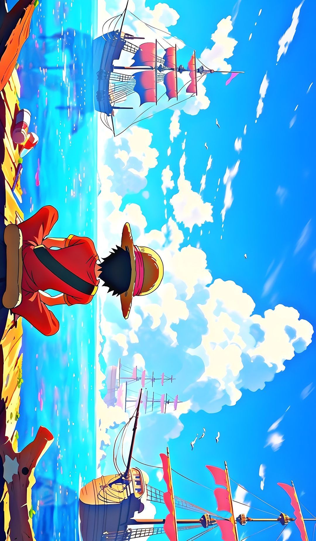 one piece themed wallpaper for PC