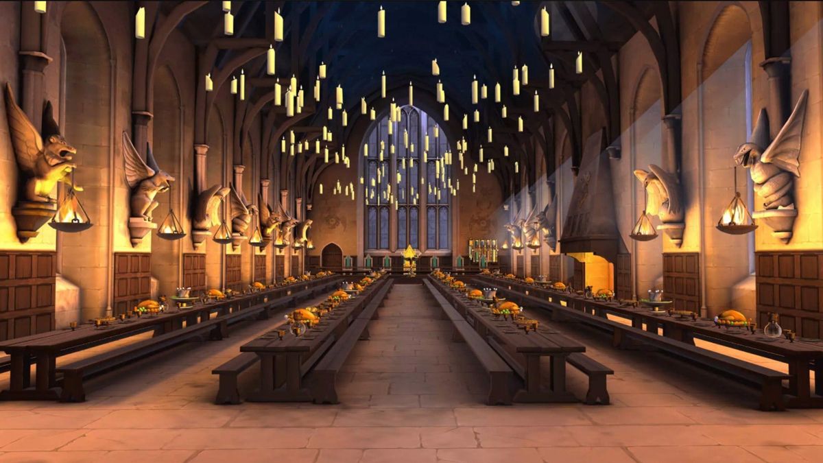 seasonal hogwarts desktop wallpaper.