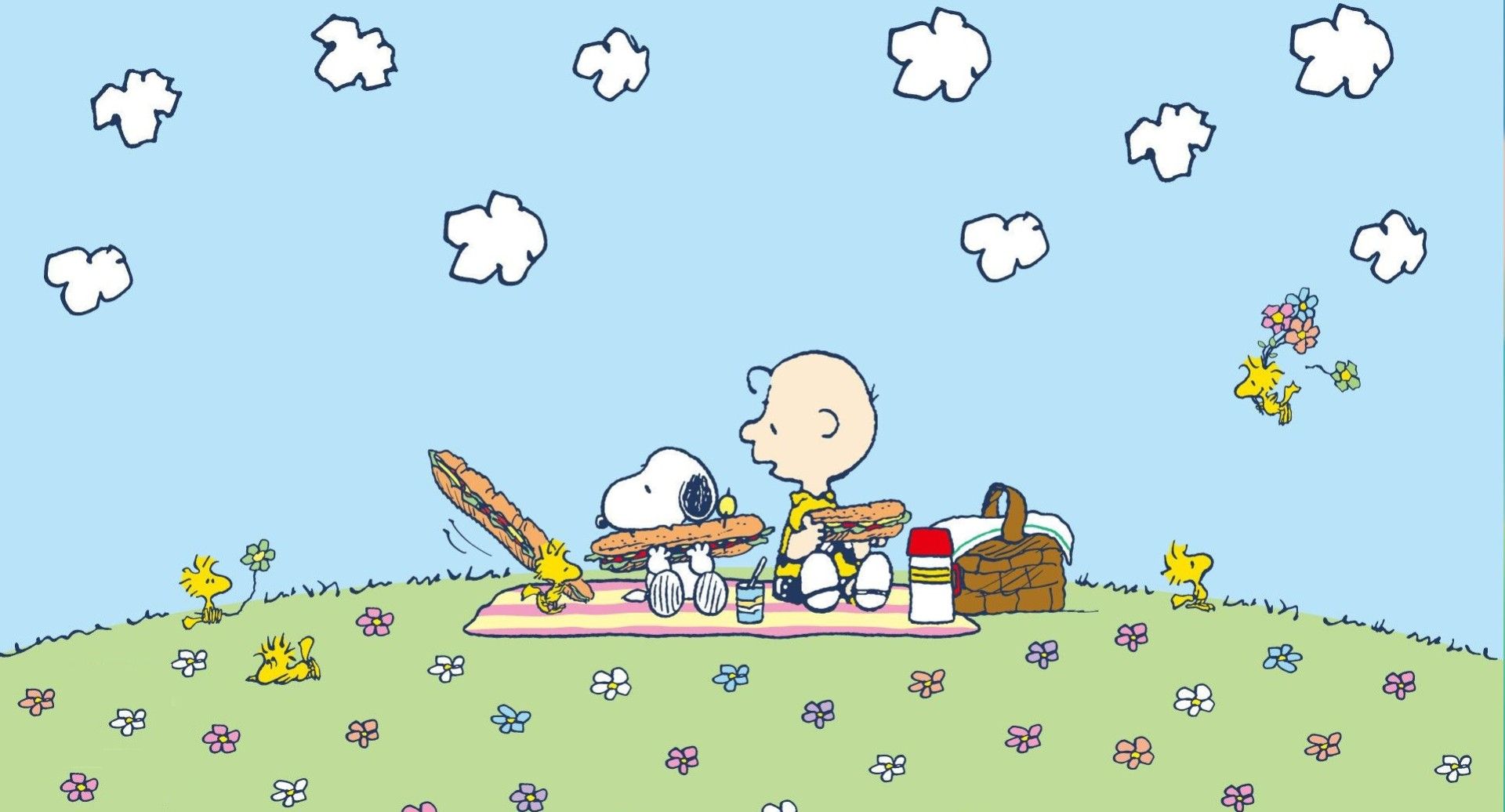 unique snoopy desktop wallpaper styles