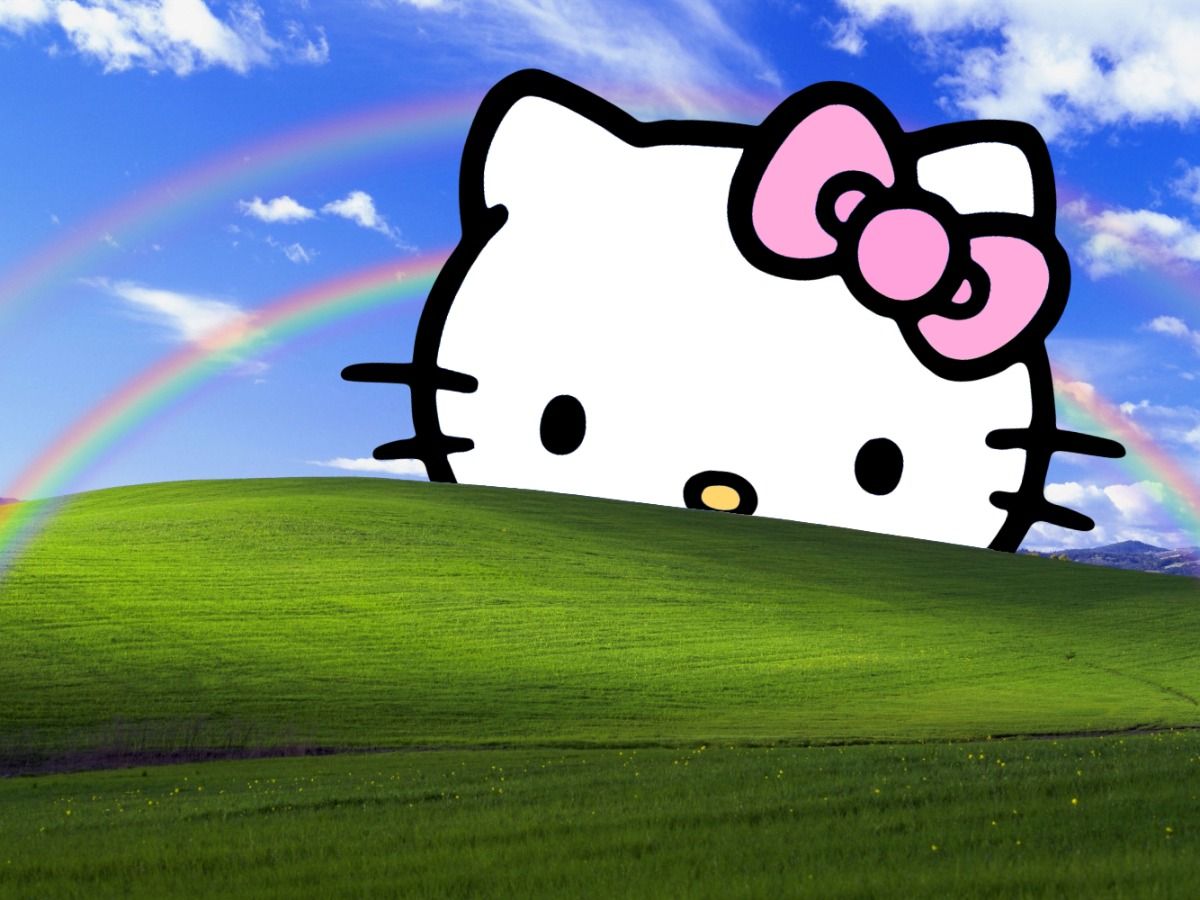 wallpaper hello kitty laptop 0050