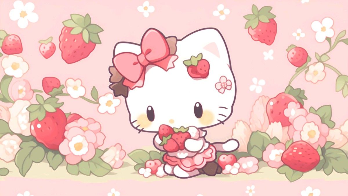 wallpaper hello kitty laptop 0054