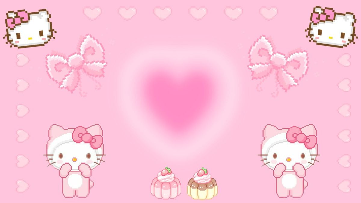 wallpaper hello kitty laptop 0056