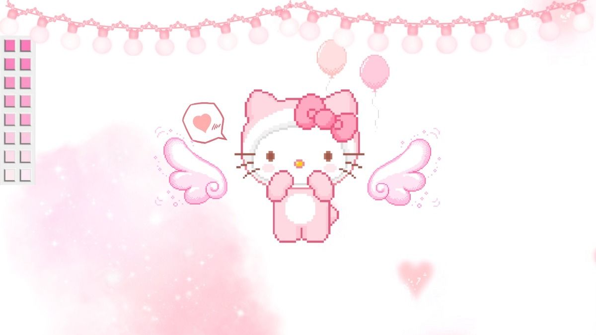 wallpaper hello kitty laptop 0085