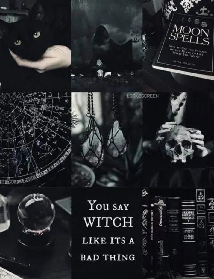 witchy vibes witch aesthetic desktop wallpaper 0024